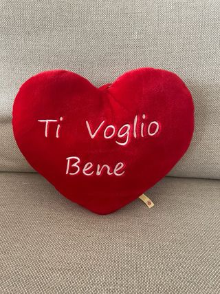 Peluche Cuscino cuore rosso, San Valentino