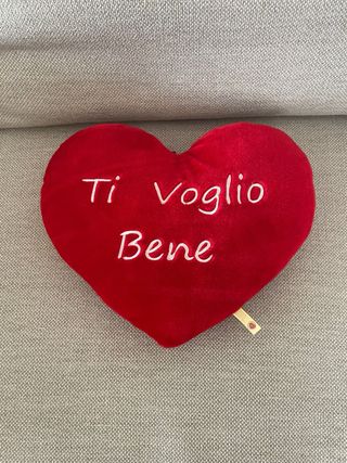 Peluche Cuscino cuore rosso, San Valentino