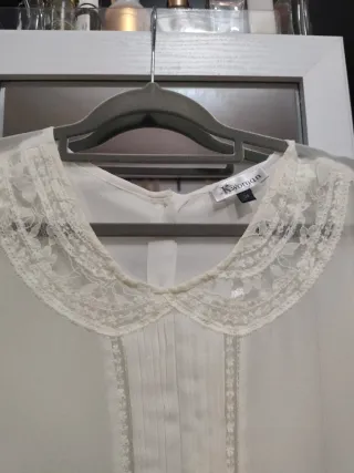 Blusa Morgan Blanca Talla S/36