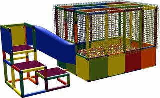 Parco giochi Chiquipark con palline