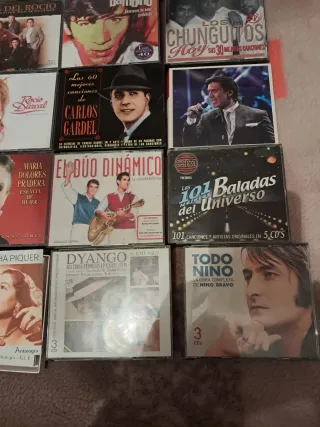 Lote CDs Recopilatorios Flamenco Pop Rock,58 CDs