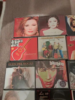 Lote CDs Recopilatorios Flamenco Pop Rock,58 CDs