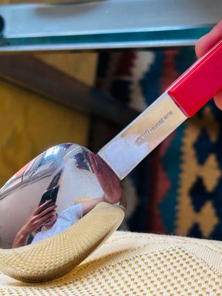 Set posate Abert design rosso