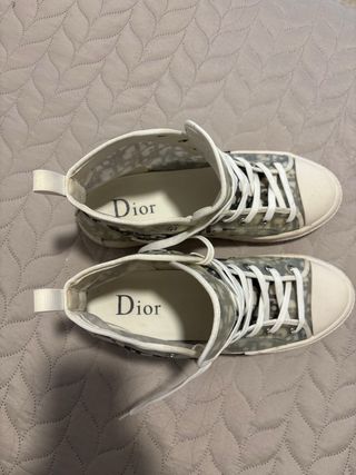 Zapatillas Dior x Converse Blancas
