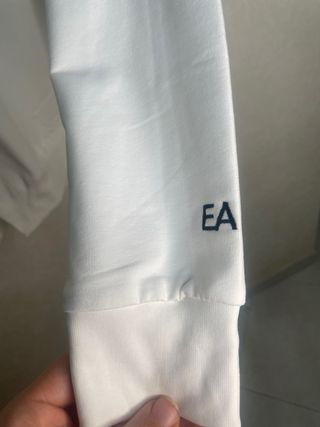 Felpa Emporio Armani bianca