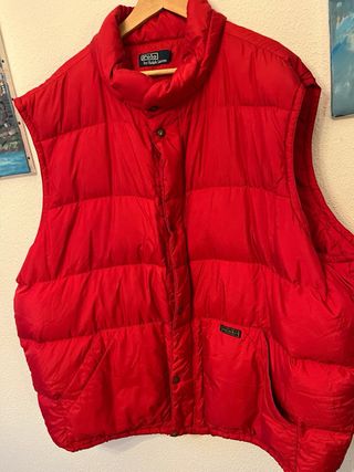 Chaleco Polo Ralph Lauren 4XB Rojo