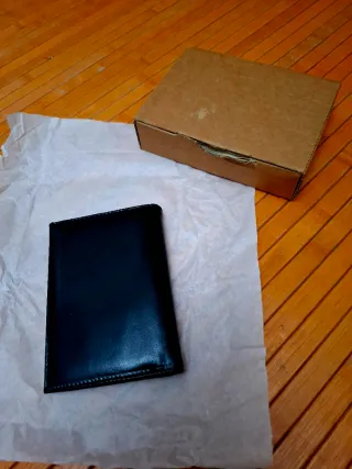 Billetera / Tarjetero Negro Hombre