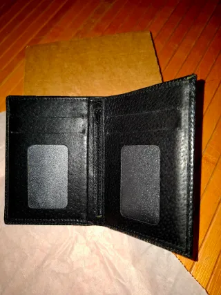 Billetera / Tarjetero Negro Hombre