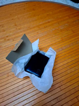 Billetera / Tarjetero Negro Hombre