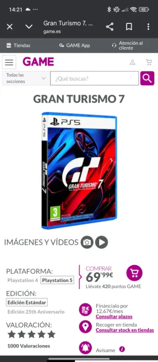 Gran Turismo 7 PS5