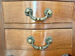 Cómoda Madeira Cerejeira Maciça - 3 peças