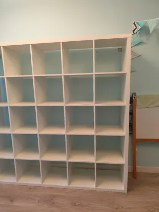 Estantería blanca 182x182 cm