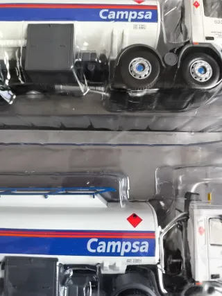 2 CAMIONES "CAMPSA" PEGASO TRONER + 2 FASCÍCULOS
