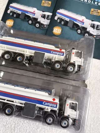 2 CAMIONES "CAMPSA" PEGASO TRONER + 2 FASCÍCULOS