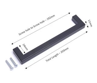 Paquete de 5 manijas de puerta 817MC