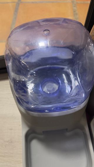 Tolva Dispensador Comida y Agua para Perro