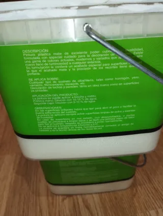 Pintura Plástica Monocapa Happy Decor Crema 401