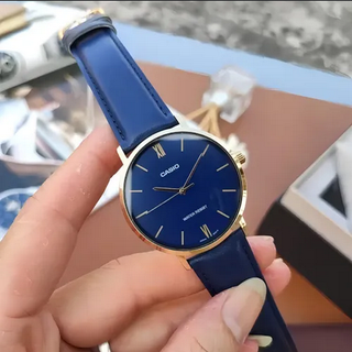 Orologio Casio Blu Oro