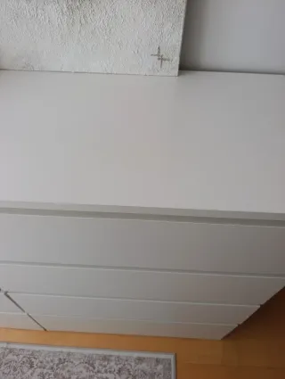 Cómoda Malm Ikea Blanca