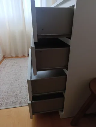 Cómoda Malm Ikea Blanca