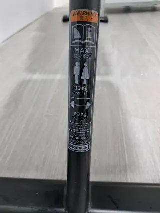 Banco de musculación Domyos