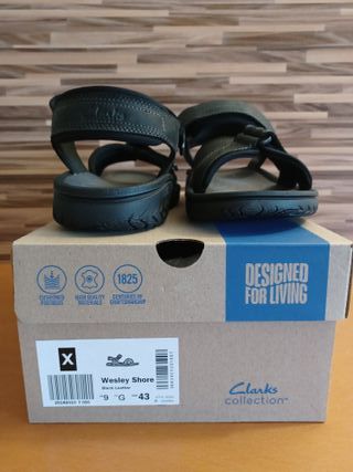 Sandalias Clarks Wesley Shore Talla 43