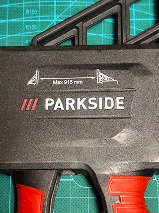 PARKSIDE 2 sargentos mono manuales 915mm. Nuevos