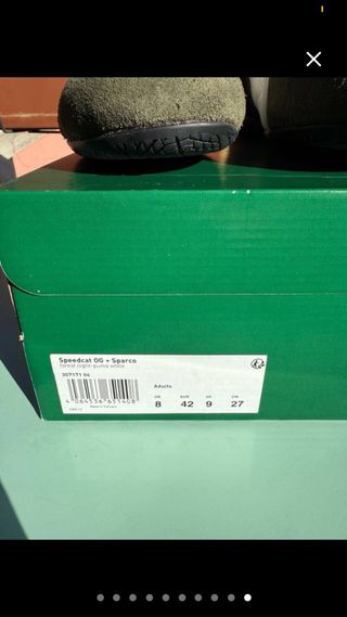 Puma Speedcat OG Sparco Verde/Blanco