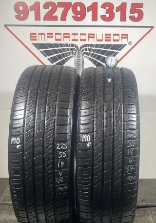 225 55 19 V KUMHO RUEDA AL 90% VIDA UTIL