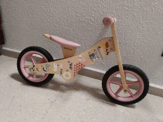 Bicicleta equilibrio LALALOOM madera