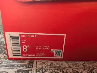 Nike Shox Zapatillas Negras