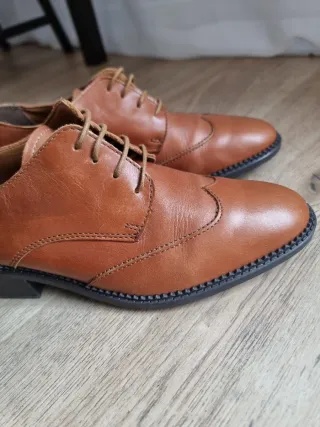 Zapatos Oxford piel marca Trucco SIN ESTRENAR - 39