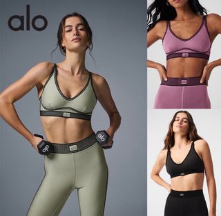 Bolsa de malla Alo y ropa deportiva Alo