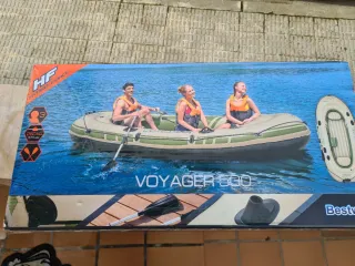 Barca Hinchable Bestway Voyager 500