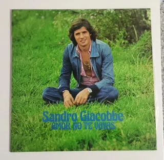 Disco Vinilo Sandro Giacobbe Amor No Te Vayas