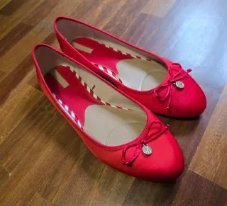 Bailarinas rojas talla 41