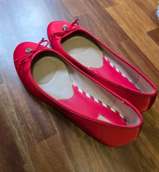 Bailarinas rojas talla 41