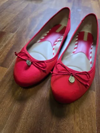 Bailarinas rojas talla 41