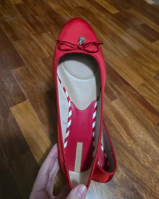 Bailarinas rojas talla 41