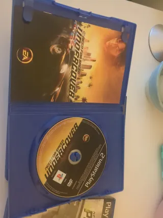 Confezione 4 Giochi PS2 Need for Speed