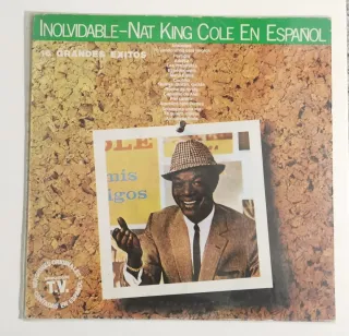 Vinilo Nat King Cole En Español 16 Exitos