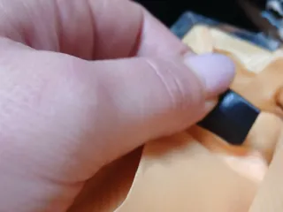 Borsetta oro con catena