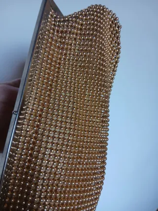 Borsetta oro con catena