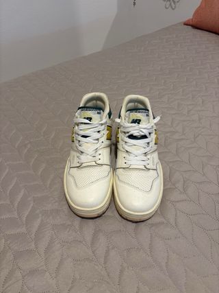 Zapatillas New Balance 550 Beige/Verde
