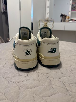 Zapatillas New Balance 550 Beige/Verde