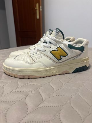 Zapatillas New Balance 550 Beige/Verde