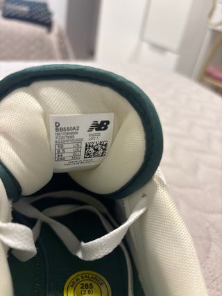 Zapatillas New Balance 550 Beige/Verde