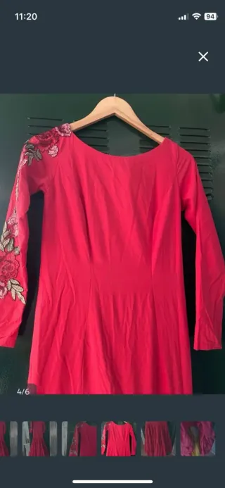 Vestido de flamenca rojo