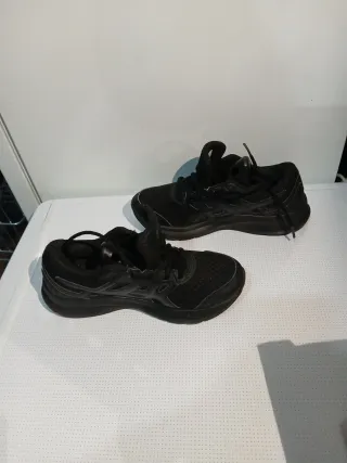 Zapatillas Asics Mujer Negras