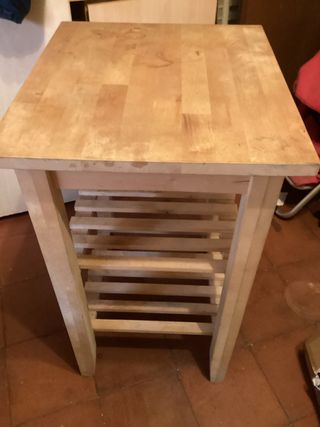 Mueble auxiliar de madera